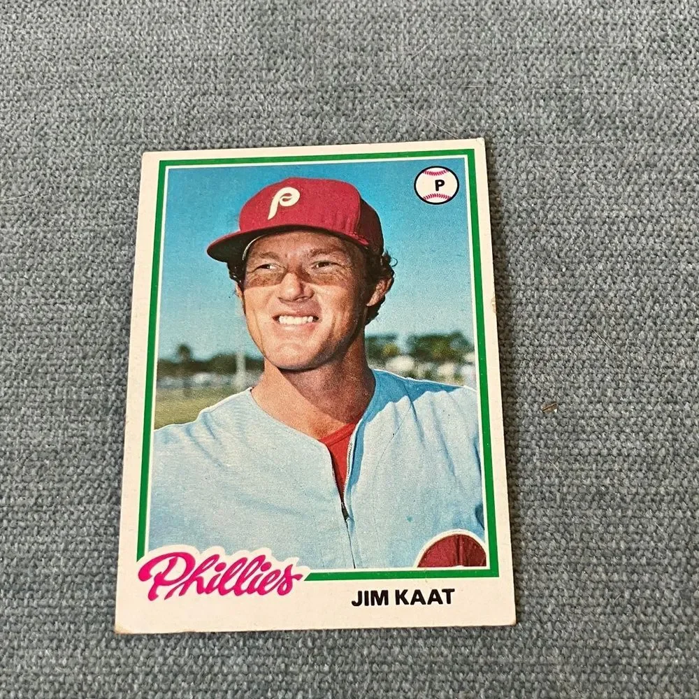 1978 Topps Philadelphia Phillies Baseball Card Trading Card
